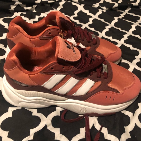 🛑Sold🛑Retropy F90 Originals Shoes HP8023 Casual Sport Burgundy Men Sz 10.5 - Picture 9 of 12